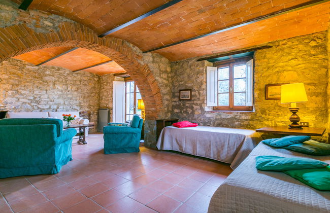 Casa de 5 quartos em Laterina Pergine Valdarno com piscina privada e jardim - Foto 18