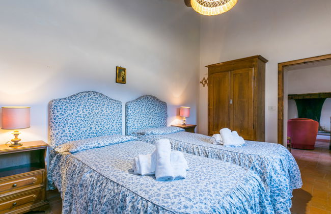Casa de 5 quartos em Laterina Pergine Valdarno com piscina privada e jardim - Foto 49