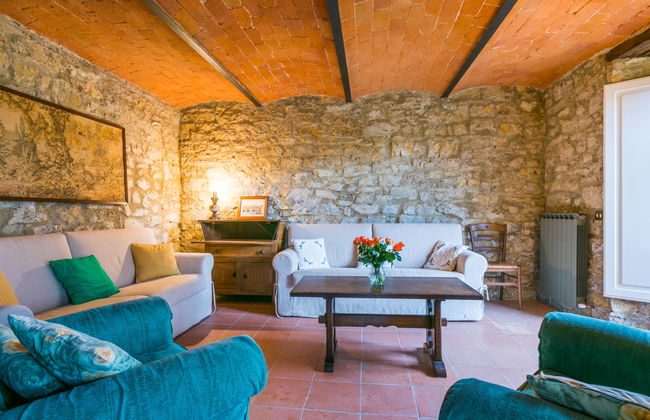 Casa de 5 quartos em Laterina Pergine Valdarno com piscina privada e jardim - Foto 17