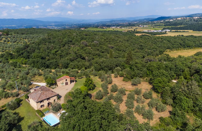Casa de 5 quartos em Laterina Pergine Valdarno com piscina privada e jardim - Foto 70