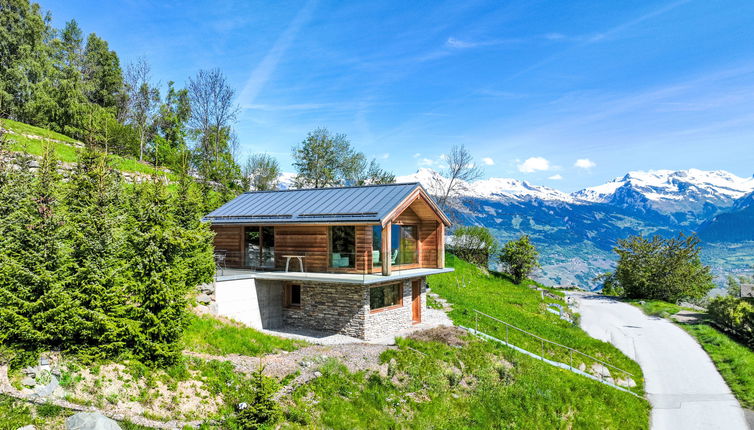 Foto 1 - Casa de 2 habitaciones en Nendaz con jardín y terraza