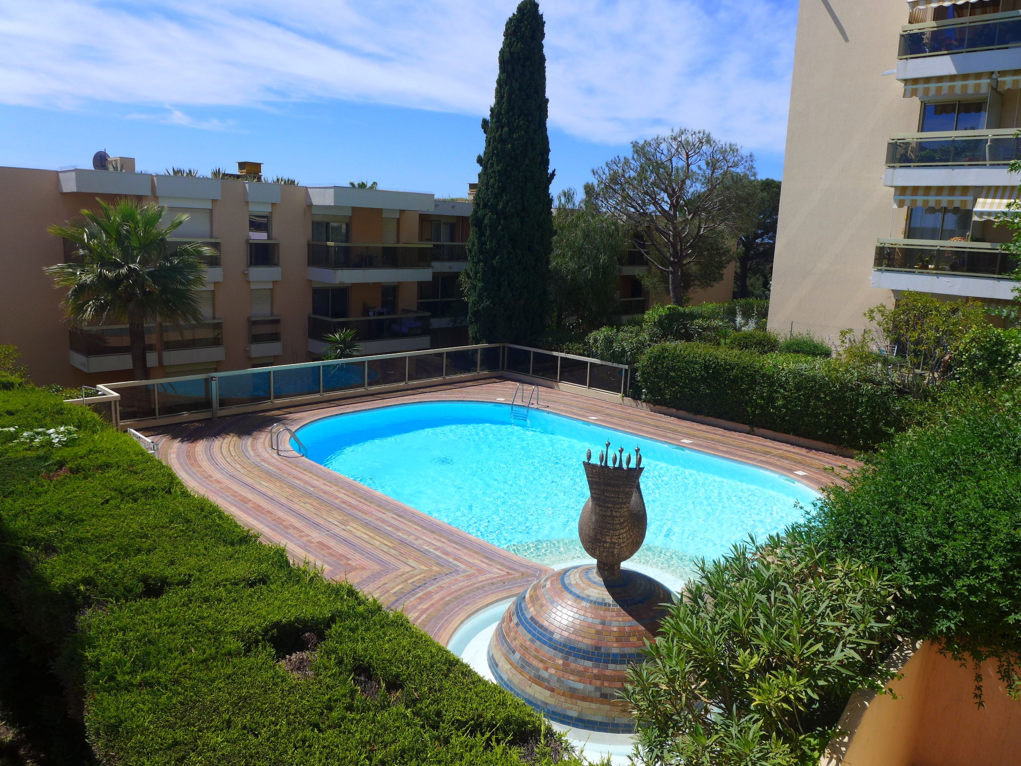 Foto 2 - Apartamento de 1 habitación en Niza con piscina y vistas al mar