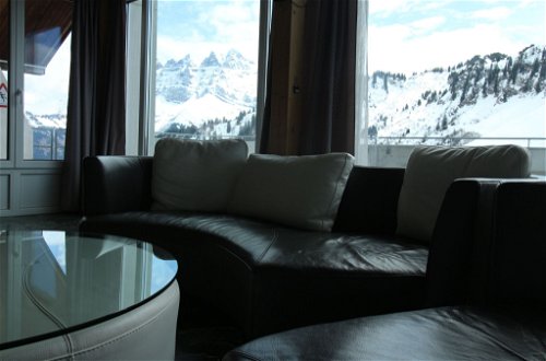 Foto 6 - Apartment mit 4 Schlafzimmern in Val-d'Illiez mit terrasse und blick auf die berge