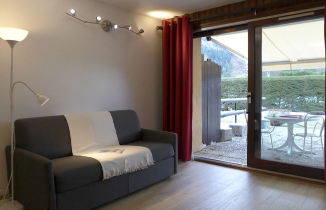 Apartamento de 1 quarto em Chamonix-Mont-Blanc com jardim e terraço - Foto 15