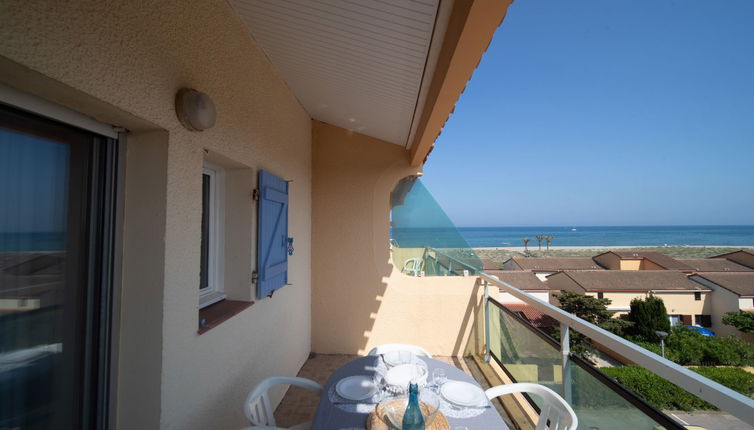 Foto 1 - Appartamento con 1 camera da letto a Le Barcarès con terrazza e vista mare