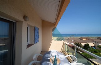 Foto 1 - Apartamento de 1 quarto em Le Barcarès com terraço e vistas do mar