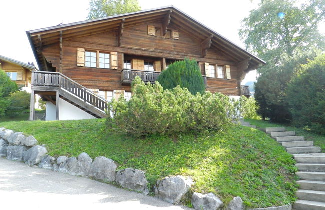 Apartment mit 1 Schlafzimmer in Saanen - Foto 1