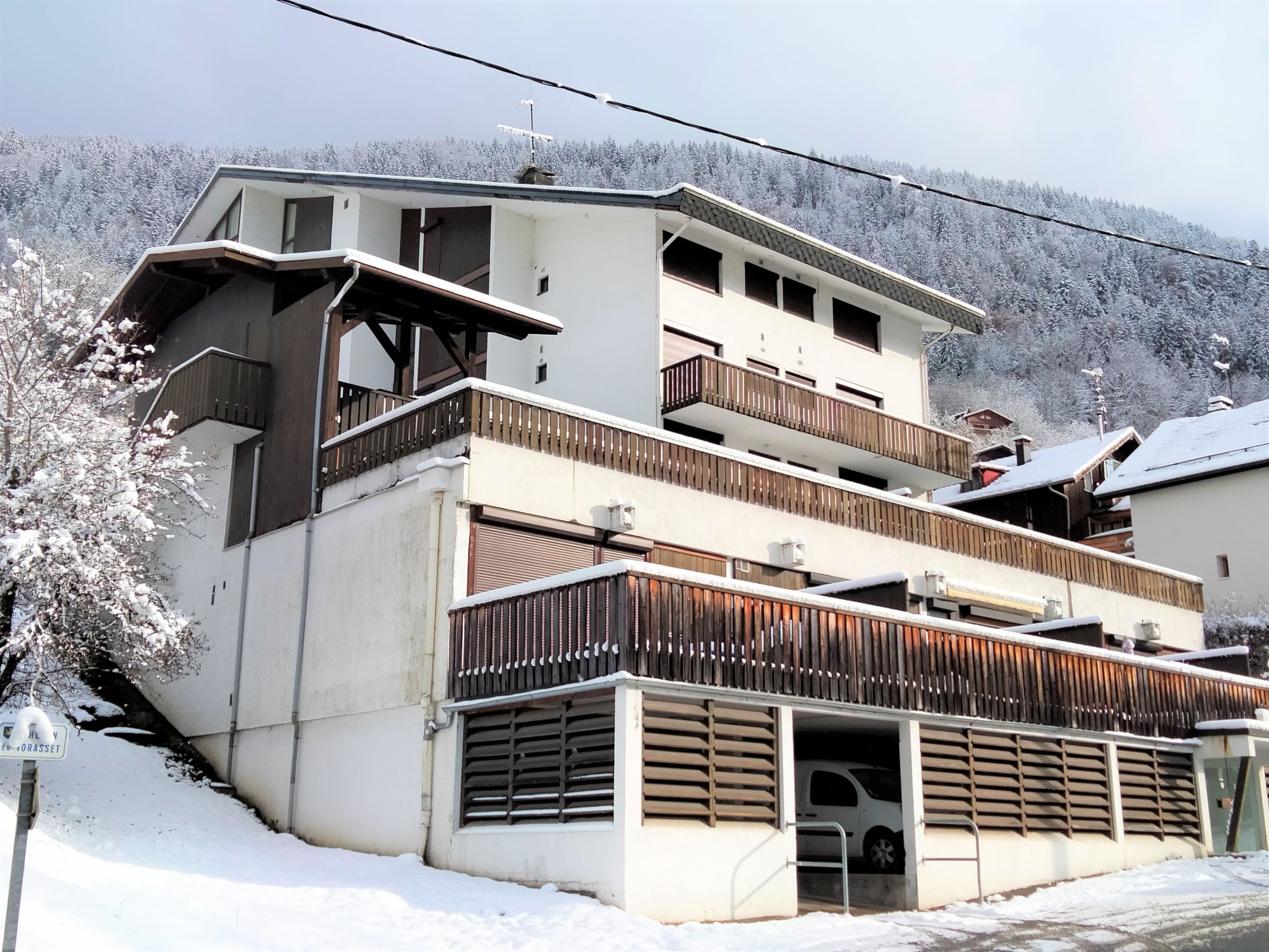 Foto 18 - Appartamento con 1 camera da letto a Saint-Gervais-les-Bains con terrazza e vista sulle montagne