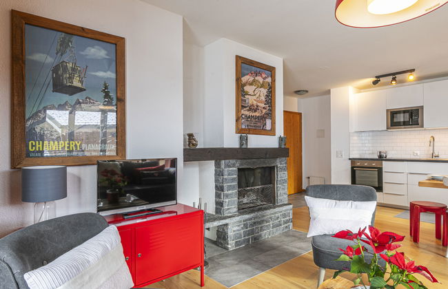 Apartamento de 3 quartos em Val-d'Illiez com jardim e terraço - Foto 6