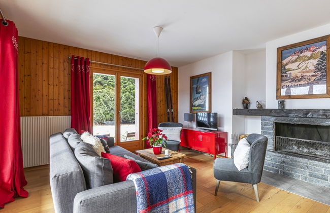 Apartamento de 3 quartos em Val-d'Illiez com jardim e terraço - Foto 1