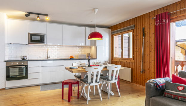 Apartamento de 3 quartos em Val-d'Illiez com jardim e terraço - Foto 2
