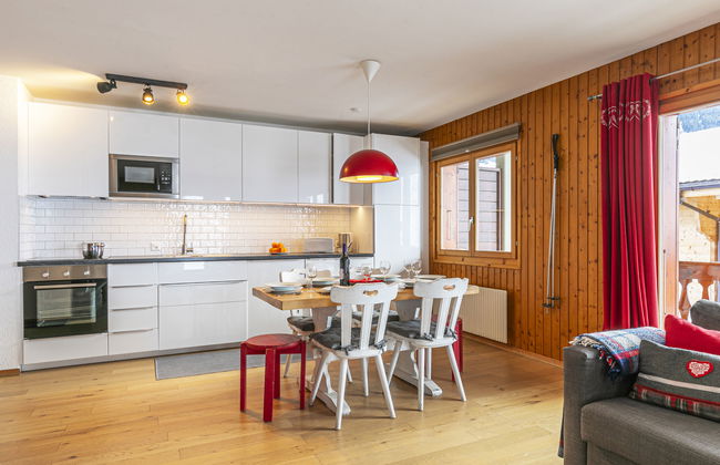 Apartamento de 3 quartos em Val-d'Illiez com jardim e terraço - Foto 2