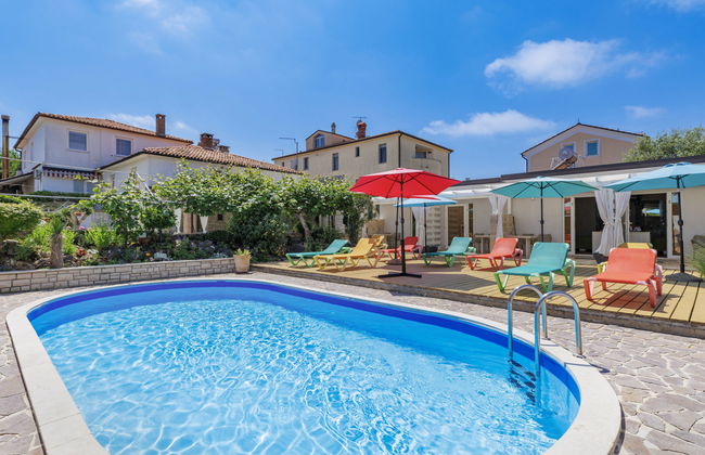 Apartamento de 2 quartos em Umag com piscina e jardim - Foto 22