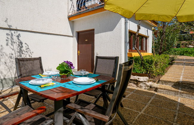 Apartamento de 3 quartos em Omišalj com jardim e terraço - Foto 6