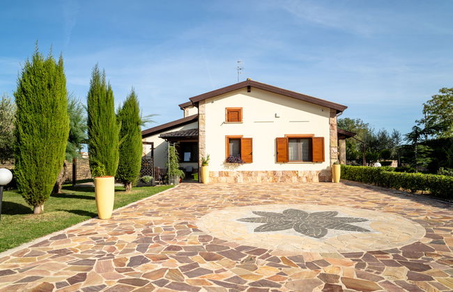 Casa de 3 quartos em Città Sant'Angelo com piscina e jardim - Foto 46