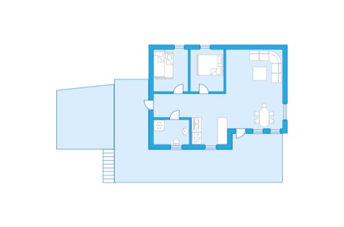 Foto 17 - Haus mit 2 Schlafzimmern in Fossdal mit terrasse