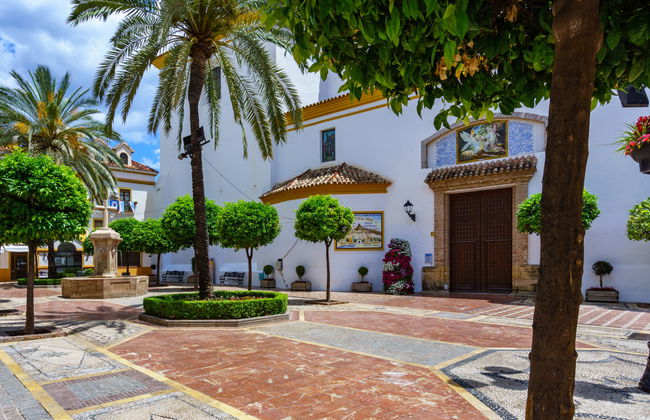Apartamento de 3 quartos em Marbella com piscina e jardim - Foto 23