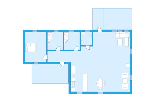 Foto 19 - Haus mit 3 Schlafzimmern in Vemhån mit garten und terrasse