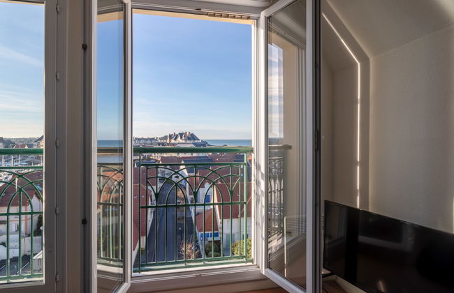 Apartamento de 4 quartos em Dives-sur-Mer com piscina e terraço - Foto 9