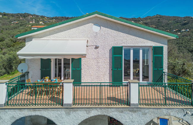 Casa de 3 quartos em Moneglia com jardim e terraço - Foto 3