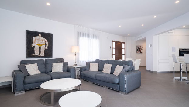 Casa de 4 quartos em Teulada com piscina privada e jardim - Foto 4