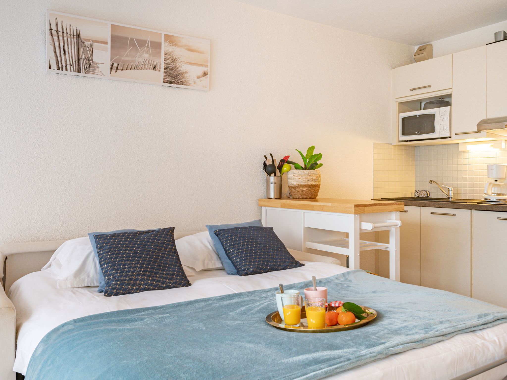 Foto 4 - Appartamento con 1 camera da letto a Carnac con terrazza e vista mare