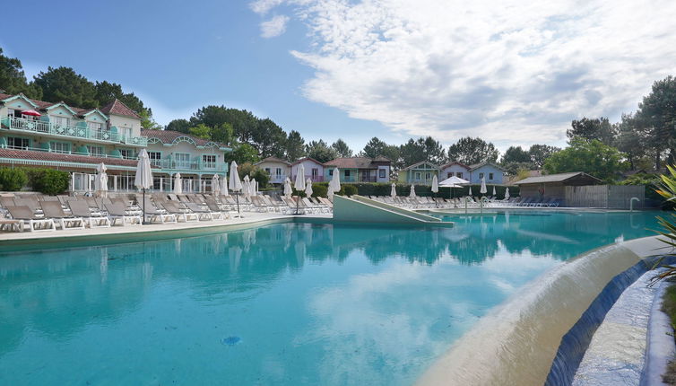 Foto 1 - Apartamento de 2 quartos em Lacanau com piscina e jardim