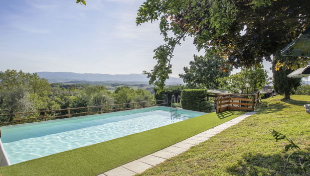 Casa con 2 camere da letto a Castelfranco Piandiscò con piscina e giardino - Foto 2