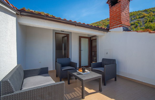 Apartment mit 2 Schlafzimmern in Senj mit terrasse - Foto 4