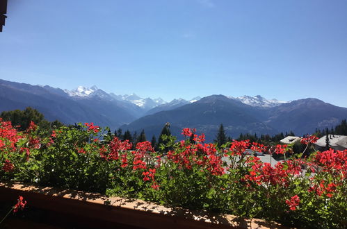 Foto 2 - Appartamento con 2 camere da letto a Crans-Montana con terrazza e vista sulle montagne