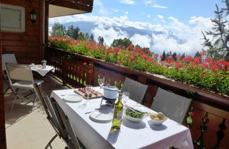 Photo 1 - Appartement de 2 chambres à Crans-Montana avec terrasse et sauna