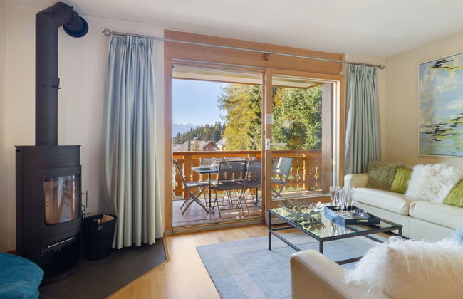 Apartment mit 3 Schlafzimmern in Crans-Montana mit terrasse und sauna - Foto 6