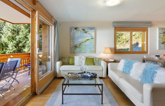 Apartment mit 3 Schlafzimmern in Crans-Montana mit terrasse und sauna - Foto 7