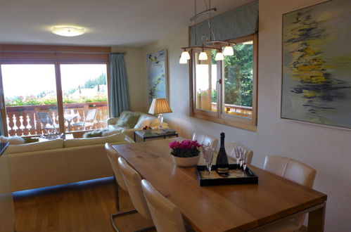 Foto 8 - Apartment mit 2 Schlafzimmern in Crans-Montana mit terrasse und blick auf die berge