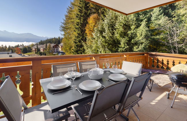 Apartment mit 3 Schlafzimmern in Crans-Montana mit terrasse und sauna - Foto 27