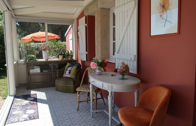 Casa de 2 quartos em Pouldreuzic com jardim e terraço - Foto 12
