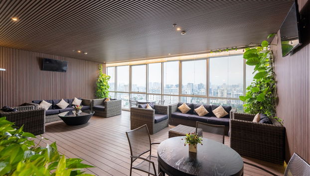 Sala de estar do lobby