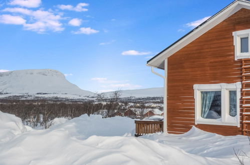 Foto 1 - Haus mit 1 Schlafzimmer in Enontekiö mit sauna und blick auf die berge