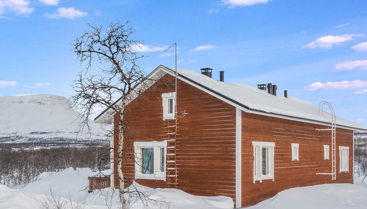 Foto 1 - Haus mit 1 Schlafzimmer in Enontekiö mit sauna und blick auf die berge