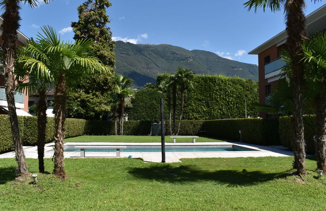 Apartamento de 2 quartos em Ascona com piscina e jardim - Foto 20