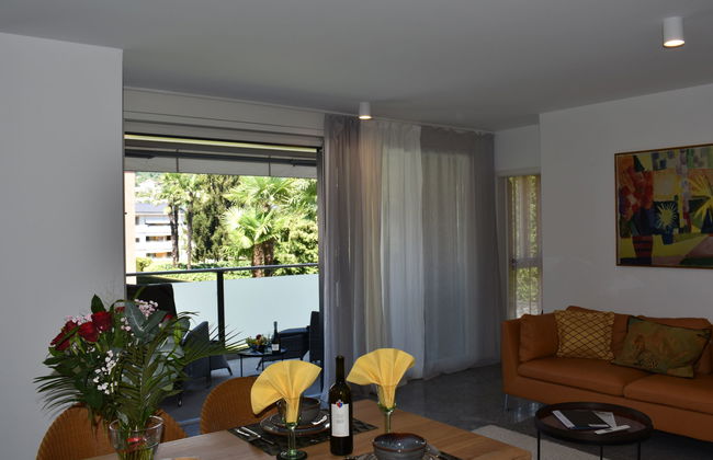 Apartamento de 2 quartos em Ascona com piscina e jardim - Foto 14