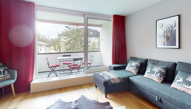 Apartamento de 1 habitación en Vaz/Obervaz con piscina y sauna - Foto 4