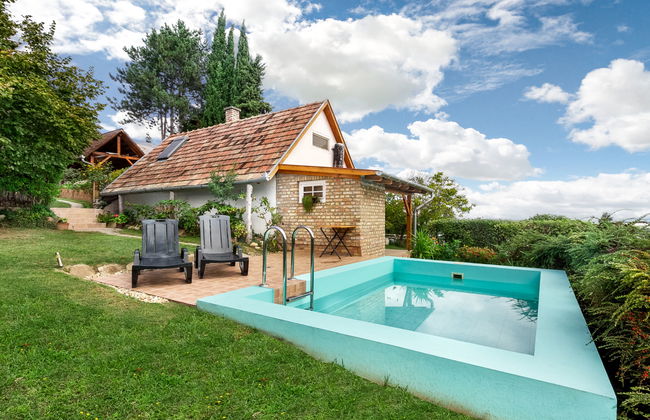 Casa de 4 quartos em Fonyód com piscina privada e jardim - Foto 1