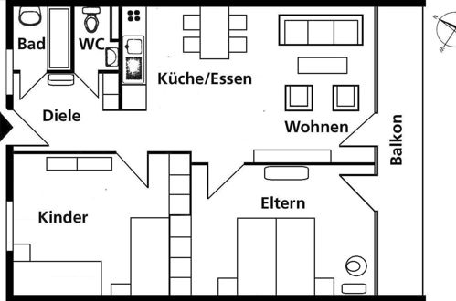 Foto 25 - Apartment mit 2 Schlafzimmern in Vaz/Obervaz