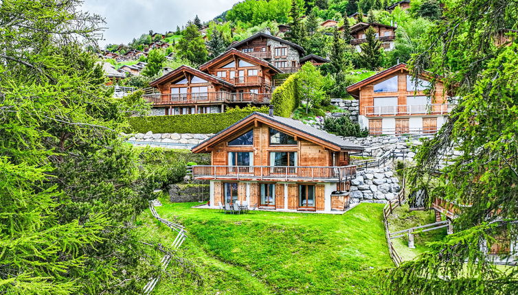 Foto 1 - Casa de 4 habitaciones en Nendaz con jardín y vistas a la montaña