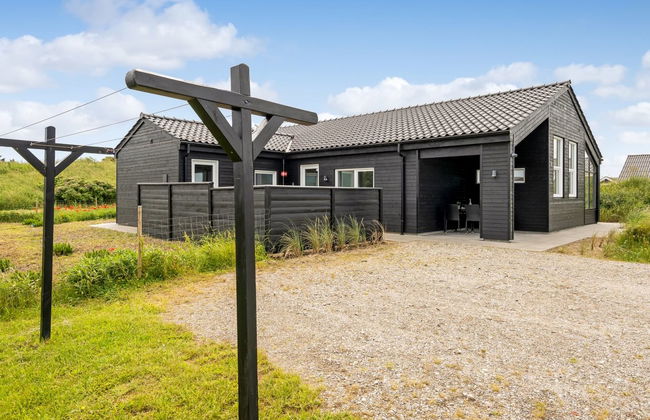 Casa de 4 quartos em Hirtshals com terraço e sauna - Foto 9