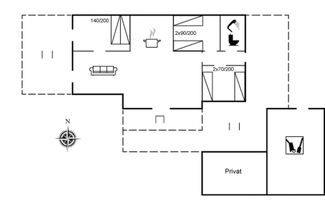 Photo 2 - 3 bedroom House in Brovst with terrace and hot tub