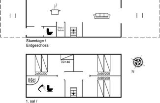 Photo 2 - 3 bedroom Apartment in Assens with terrace