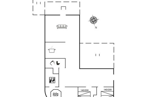 Photo 2 - 2 bedroom House in Otterup with terrace and sauna