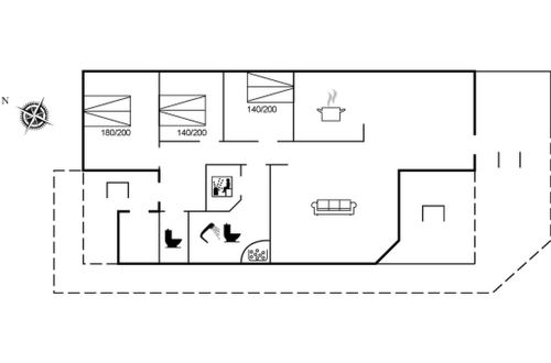 Foto 2 - Haus mit 3 Schlafzimmern in Storvorde mit terrasse und sauna